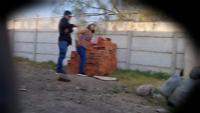 Caught having sex during work hours at construction site