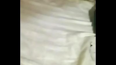 Horny mom and dad fuck with a natural girl who moans loudly