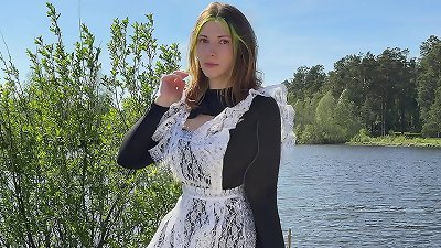 The guy didnâ€™t miss the chance to fuck a schoolgirl before vacation.