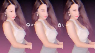 The secretary has nothing to do, so she just plays with her charm.