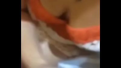 The guy gets a humiliating handjob while his wife watches