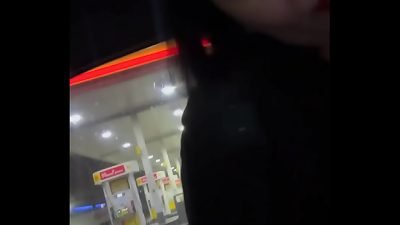 Latina beauty GoddessX got picked up by a trucker on the red road