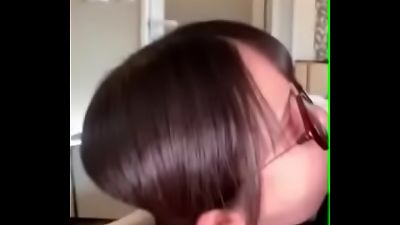 No manual stimulation to the throat - Lolly JD performs deep throat and exceptional ejaculation