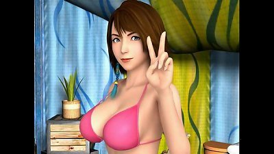 Yuna from Final Fantasy X in 3D Hentai on hentai32.com