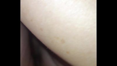 Cream pie inside a mature Chinese woman