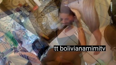 The husband gave me a haircut for the sake of money