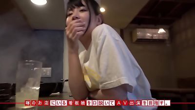 A stunning university girl who enjoys drinking, leads to an incredibly wild and thrilling encounter. A must-watch!