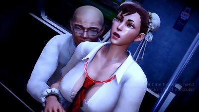 Street Fighter - Chun Li (Part 02) - Hentai 3D 102