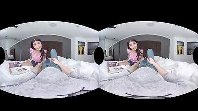 Brenna Sparks experiences intense pleasure in VR during unique sexual encounter