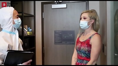 Kay, a teenage girl, seeks an Asian man's ejaculation in her vagina as a treatment for COVID-19, according to BananaFever