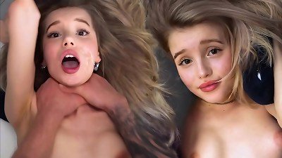 Unemployed hairdresser resorts to extreme actions - Milka Way intensely penetrated on a table