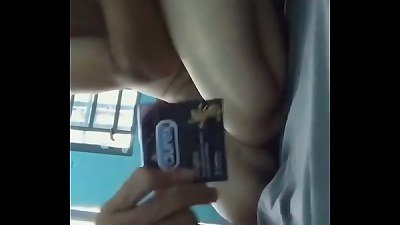 Vietnamese woman performs three-wand striptease