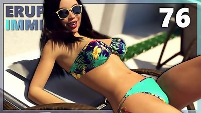 Beautiful women in bikinis having fun together in Eruption Imminent #76