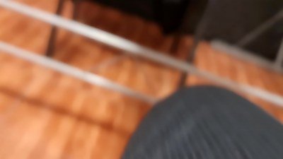 Argentinian university student Nataly goes to work without underwear as seen on hidden camera