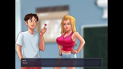 Roxxy's erection is not hard enough in the summer