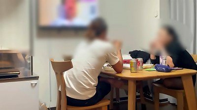 Married Japanese woman of 52 years old has an affair with a younger man in her home.