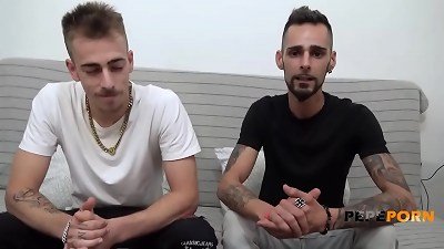 Mature Spanish woman Mavi fulfills her fantasies with us in a threesome