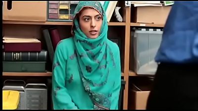 Office encounter with an Arabian woman