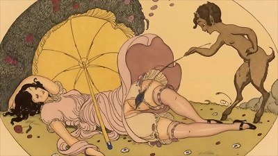 Erotic drawings from another time - a nostalgic delight