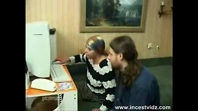 Swinging couples in a family setting