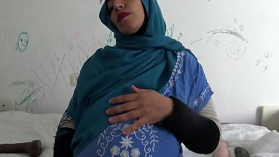 A seductive Arab wife from Algeria in a cuckold relationship in France