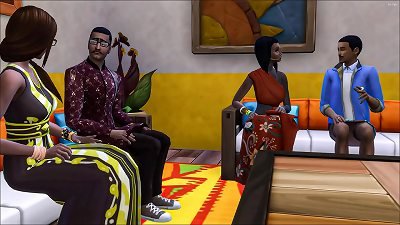 A family in India engages in sexual activity with all members present