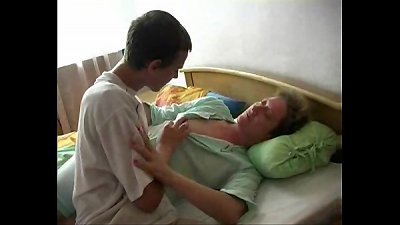 Ludmila, a sexually aroused older woman