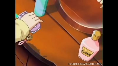 Hot anime teen with wet pussy gets fucked hard and deep