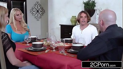 Karen Fisher, a married woman seeking excitement, takes her daughter's boyfriend for a one-time encounter